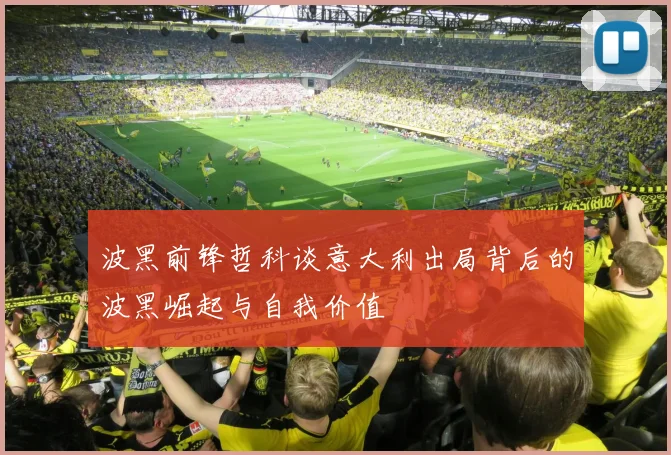 波黑前锋哲科谈意大利出局背后的波黑崛起与自我价值